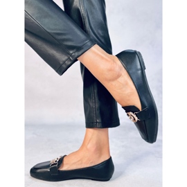 Mokasyny damskie Elisa Black czarne 2