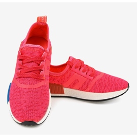 Różowe obuwie sportowe MD01B-4 3