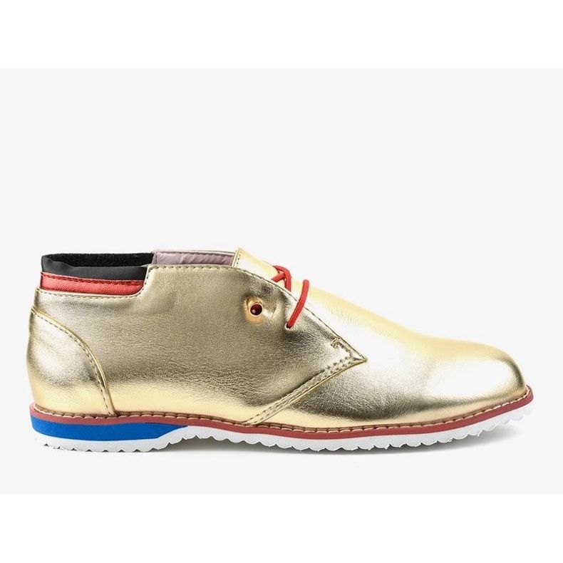 Złote jazzówki półbuty JFL651-3 złoty 1