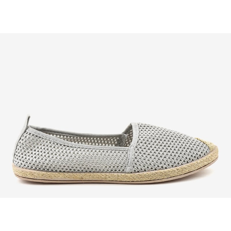 Szare tenisówki z koronki JX55P 1