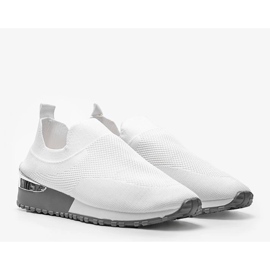 Białe sneakersy sportowe Hazel 1