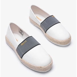 Białe espadryle damskie Big Star BeShi 1
