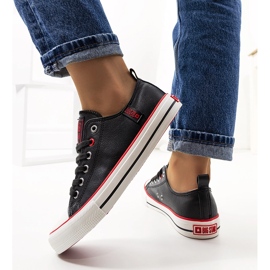 Czarne trampki damskie Big Star JJ274129 2
