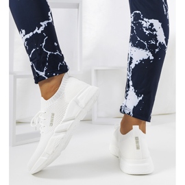 Białe sneakersy Big Star JJ274268 1