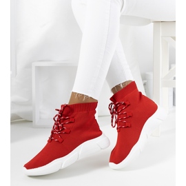 Czerwone obuwie sportowe Maryann 1