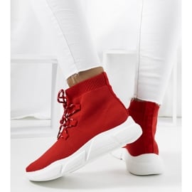 Czerwone obuwie sportowe Maryann 2