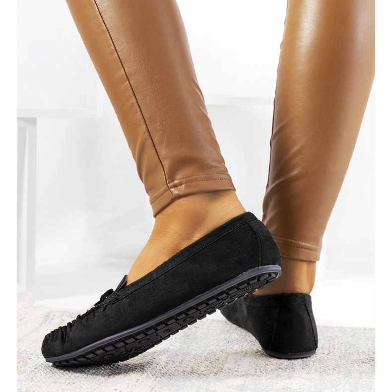 Czarne mokasyny Shannon 1