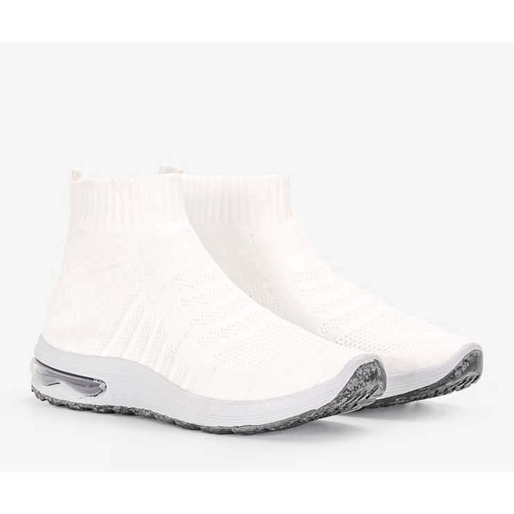Białe sneakersy za kostkę Elgin 1