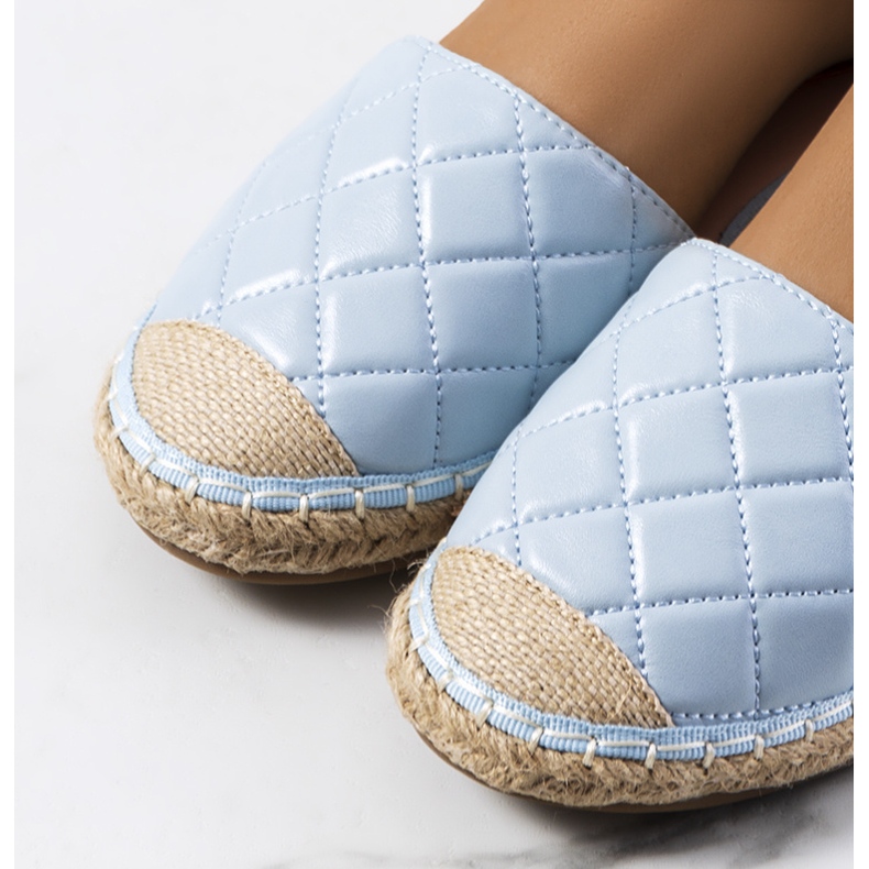 Niebieskie espadryle Faiza 1