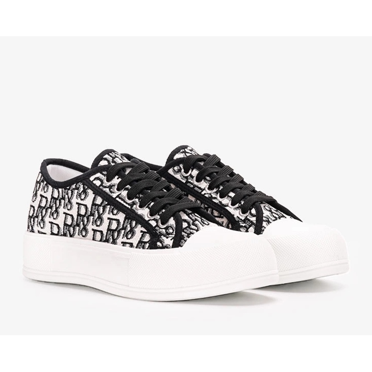 Białe trampki na platformie Lalonde 1