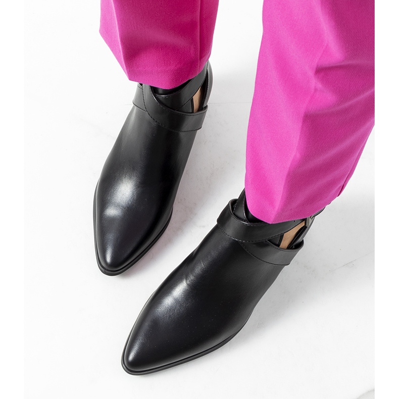 Czarne botki Wardle 1