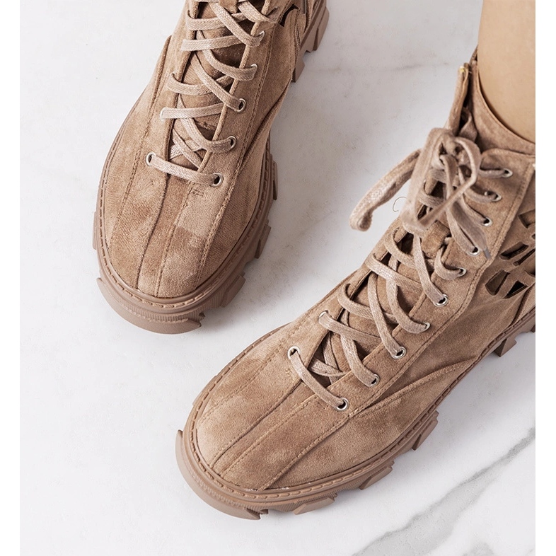 Brązowe botki Magoff 1