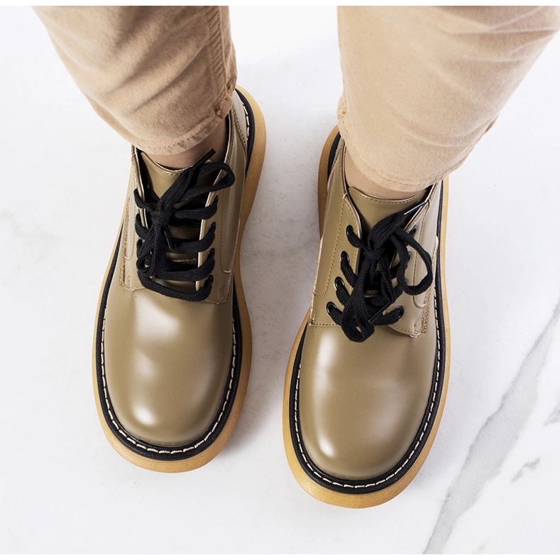 Zielone botki typu glany Redelek 1