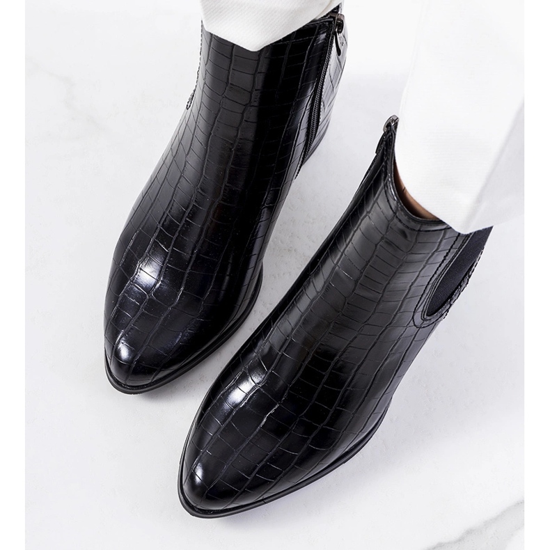 Czarne botki Easthaven 1