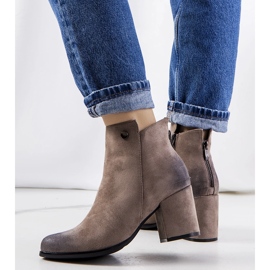 Brązowe botki Goldcrest 1