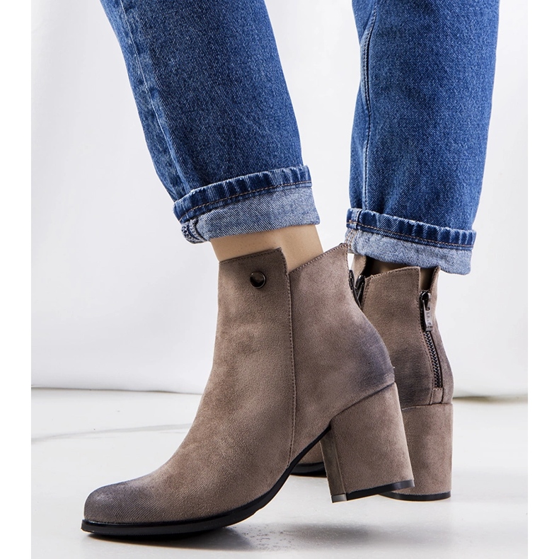 Brązowe botki Goldcrest 1