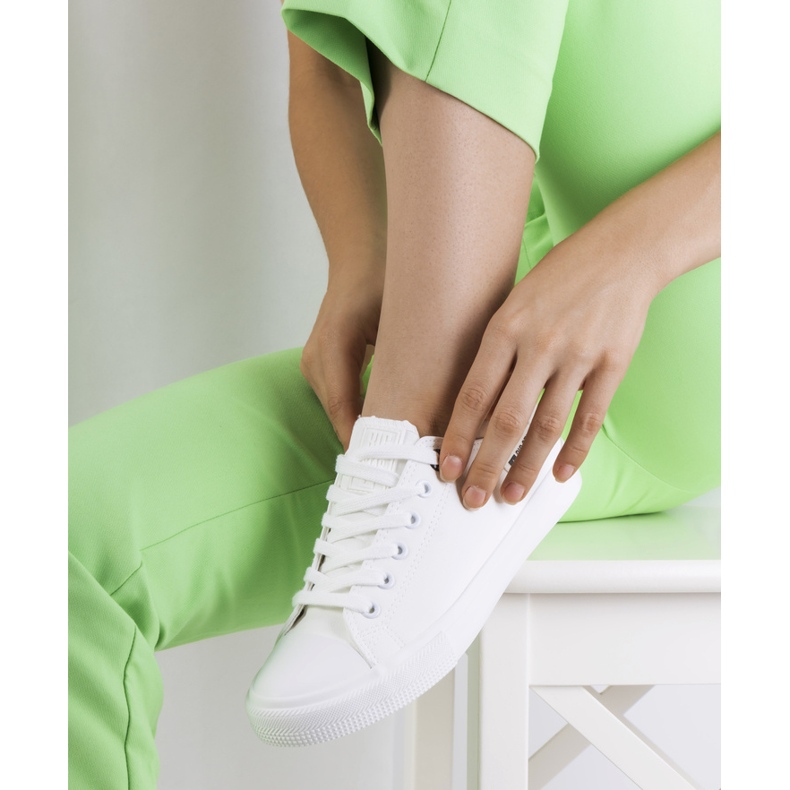 Białe trampki Big Star KK274010 1