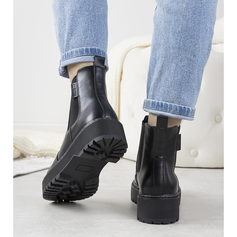 Czarne botki Big Star II274101 1