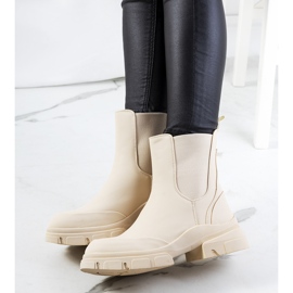 PA1 Beżowe botki Carlos beżowy 2