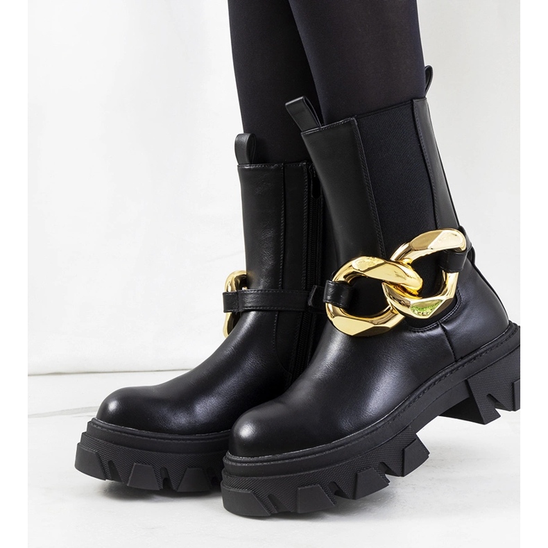 Czarne botki Croydon 1