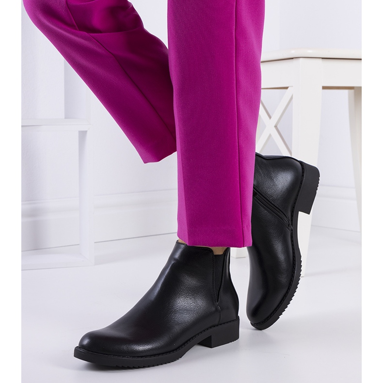 Czarne sztyblety Nagoja 1