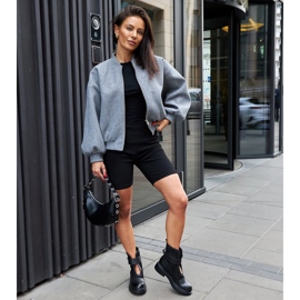 Czarne botki damskie Elbika 1