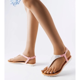 Różowe sandały damskie Falls 1