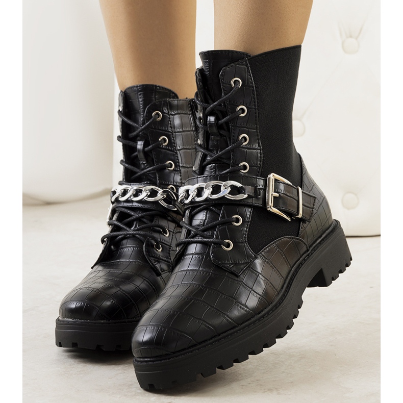 BM Czarne traperki Magana 1