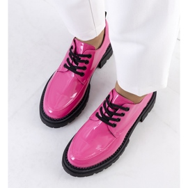 PA1 Różowe lakierowane półbuty Tianna 1