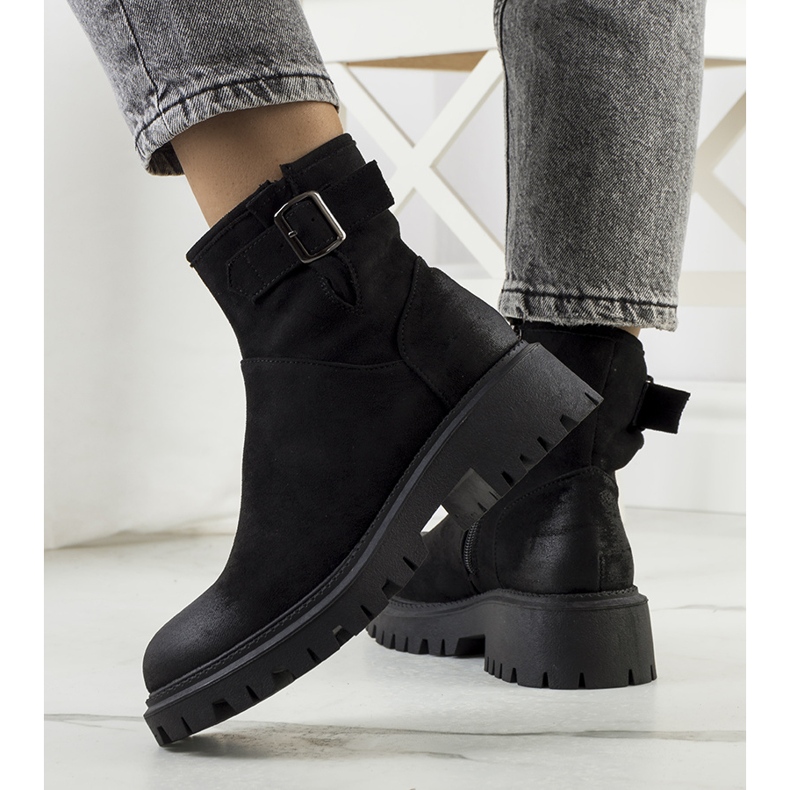 PA1 Czarne botki Alejandra 1