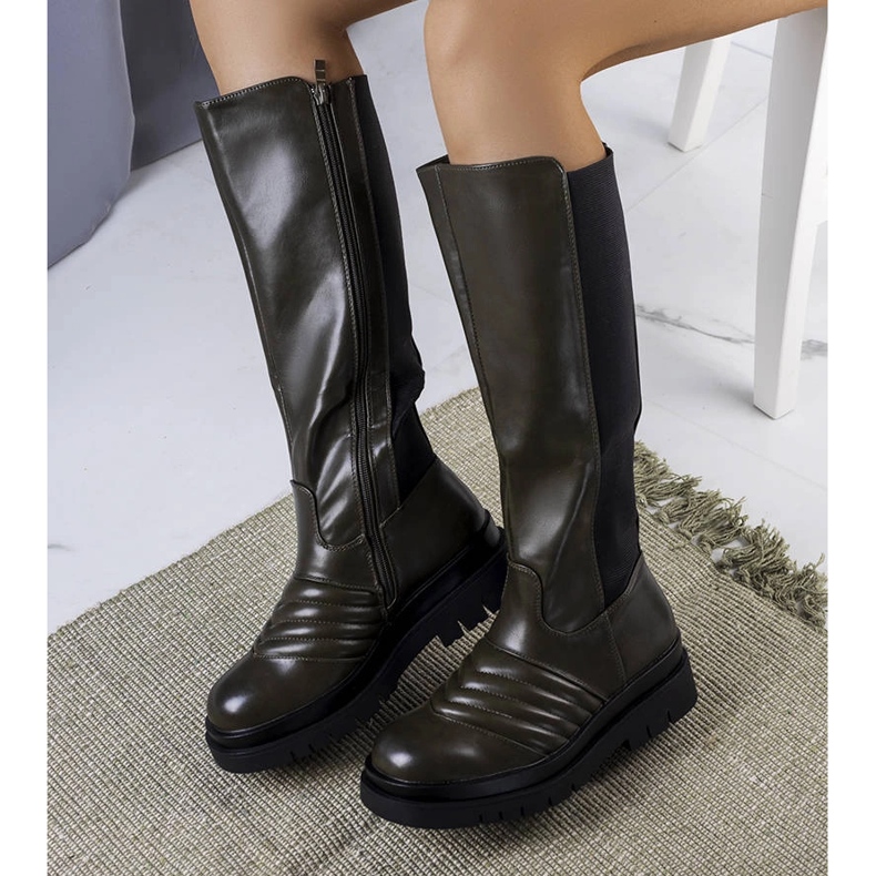 Zielone kozaki Calliope 1