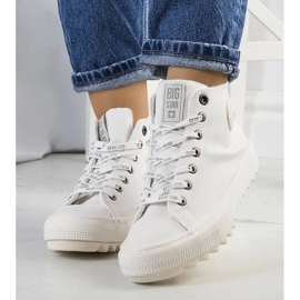 Białe trampki ocieplane Big Star GG274108 1