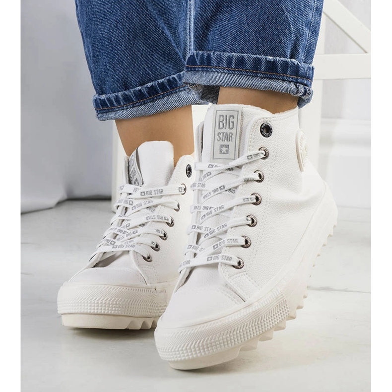 Białe trampki ocieplane Big Star GG274108 1