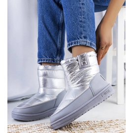 Big Star Srebrne śniegowce II274118 srebrny 1