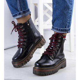 Czarne botki damskie Foria 1