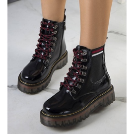 BM Czarne botki damskie Mares 1