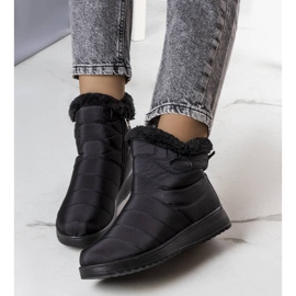 Inna Czarne ocieplane śniegowce Fiedler 1