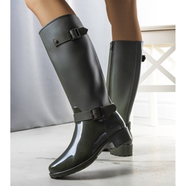 Zielone wysokie kalosze Lahti 1