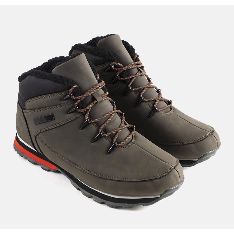 Zielone ocieplane trapery Jemma 1