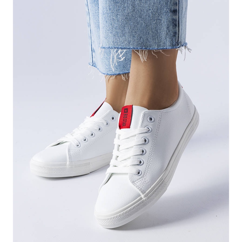 Białe tenisówki Big Star DD274685 1