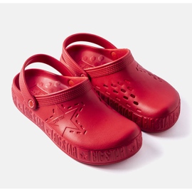 Czerwone klapki Big Star II175004 1