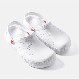 Białe klapki Big Star II175003 1