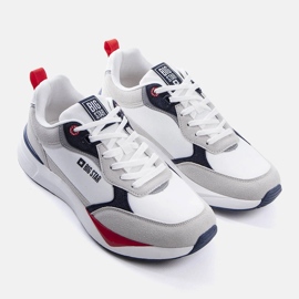 Białe sneakersy Big Star LL174235 1