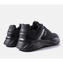 Czarne obuwie sportowe Big Star LL174150 2