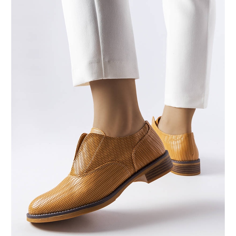 Jasnobrązowe półbuty LS5379 Taupe 1