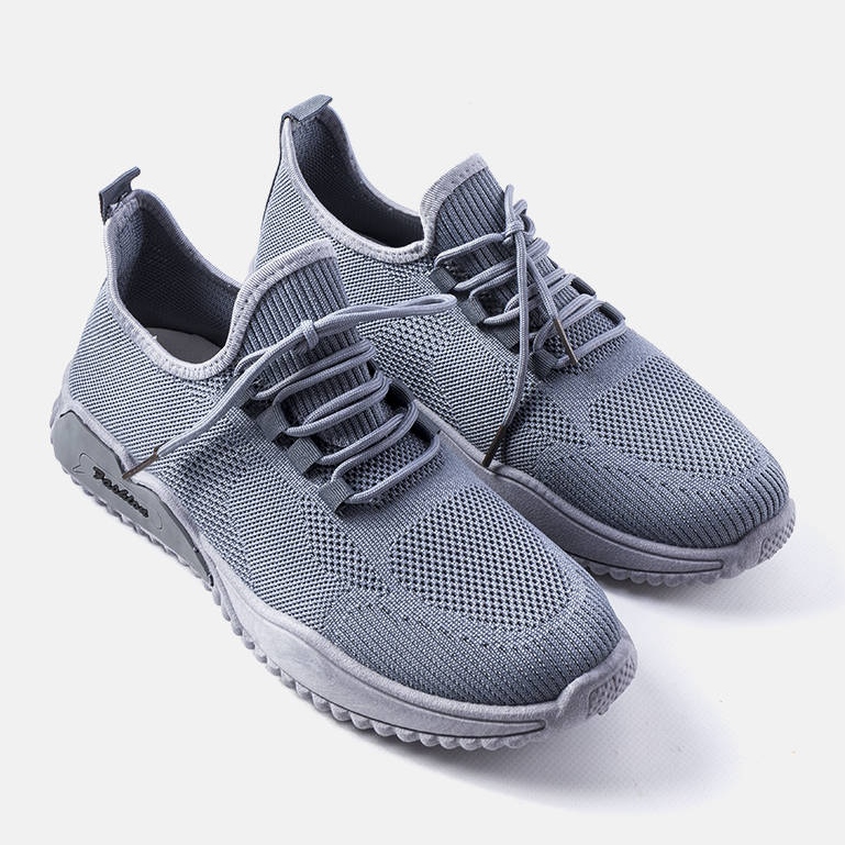 Szare męskie snerakersy Benjamin 1