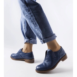 Niebieskie półbuty LS5379 Taupe 1