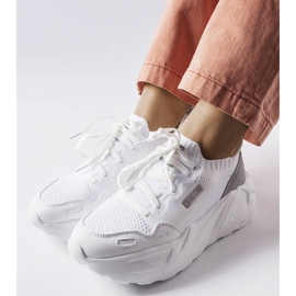 Białe sneakersy Big Star JJ274604 1