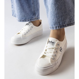 Białe trampki Lee Cooper LCW-22-31-0837L 1