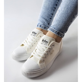 Białe trampki Lee Cooper LCW-22-31-0845L 1